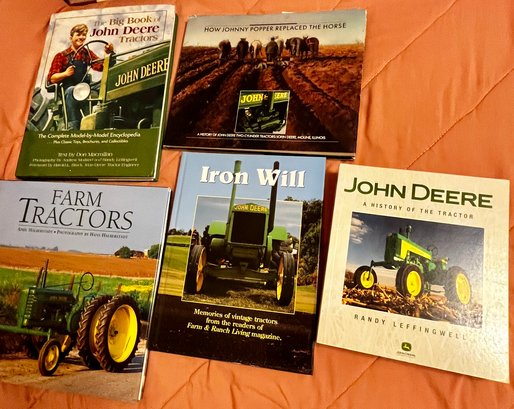John Deere Tractor Book Lot