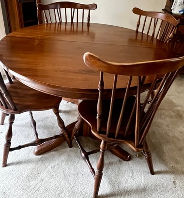 Haywood Wakefield Table And Chairs