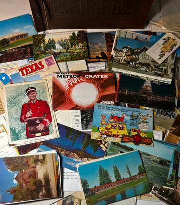 Post Cards And Unused Album