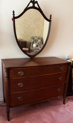 Phenix Furniture Co Dresser And Adjustable Mirror