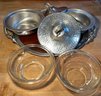 Vintage Buenilun Covered Dishes And Serving Tray