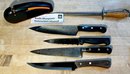 Knife Lot And Sharpener