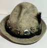 Austrian Hat With Pins And Pendleton Surf Hat