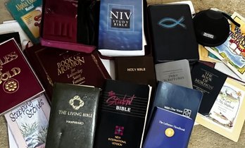 Religion Bibles Lot