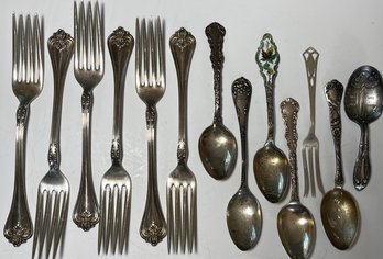 Sterling Forks And Spoons