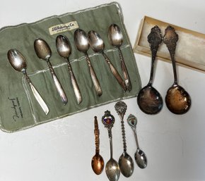 Coffee Spoons And Souvenir Spoons