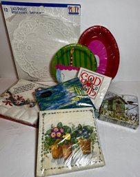 New Old Stock Napkins And Plates