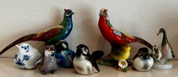 Bird Figurines Lot