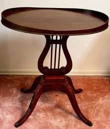 Lyre Base Table
