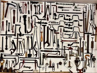 Wall Of Tools Antique Vintage