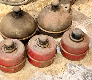 Antique Roadside Kerosene Smudge Pots & Dietz Torch