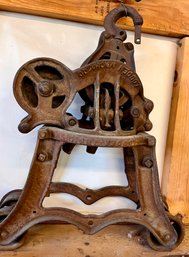 Antique Loudon Hay Trolley Pulley Loader