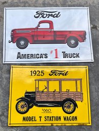 Ford Metal Tin Signs