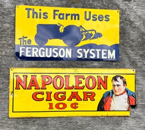 Napoleon Cigar / Ferguson System Signs