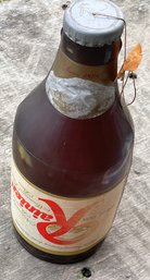 Vintage Rainier Blow Up Beer Bottle Ad