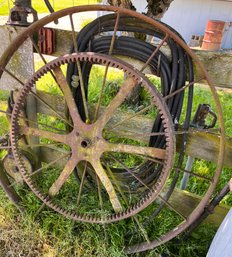 Metal Double Farm Wheel