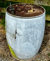 Metal Barrel With Spigot