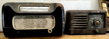 Two Vintage Antique Radios