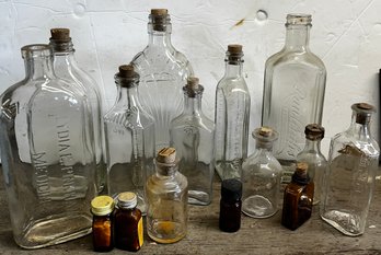 Old Vintage & Antique Bottle Lot