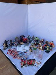 Disney Infinity Lot Of Figurines, Crystals And GamePads
