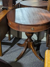 Duncan Phyfe Style Drum Table (restored)