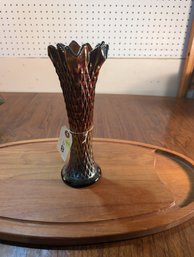 Northwood Carnival Glass Vase