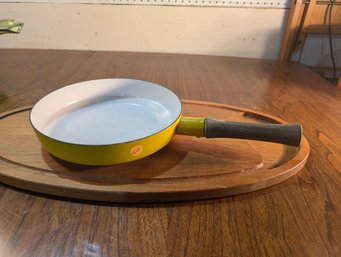 Dansk Yellow Frying Pan