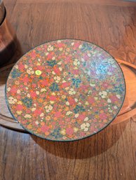 Floral Decorative Tray