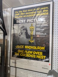 One Flew Over The Cuckoo's Nest Framed Poster
