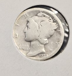 1923 Mercury Silver Dime Coin