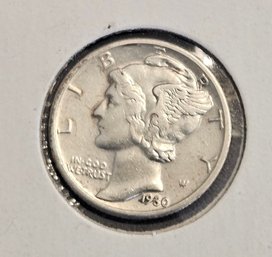 1930 Mercury Silver Dime Coin