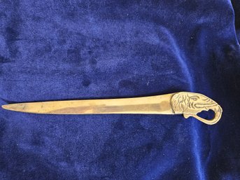 Brass Elephant Letter Opener