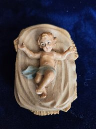 Anri Kuolt Baby Jesus Nativity Figurine