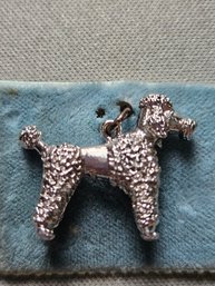 Sterling Silver 1' Poodle Charm