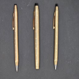 1/20 12k Gold Filled Cross Pen & Pencil Lot