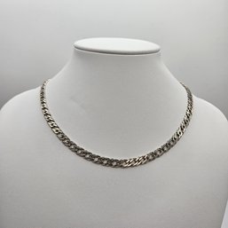 16' Sterling Silver Chain Link Necklace 925 Italy