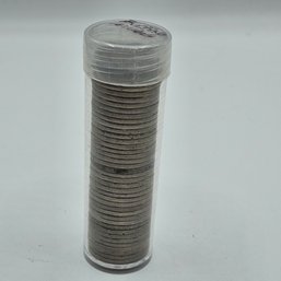 One Roll Of 40 Buffalo Nickles, Different Dates And Grades