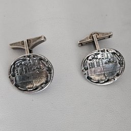 Sterling Silver Cufflinks Patented