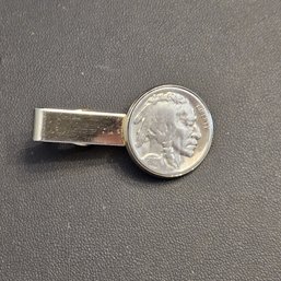 1927 Buffalo Nickle Tie Clasp