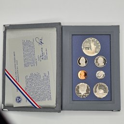 U.S. Mint San Francisco 1986 Prestige Coin Set - Original Box