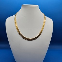 Napier 18' Gold Tone Necklace - Nice Quality