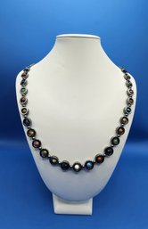 28' Hematite & Gemstone Variety Necklace