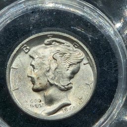 1943-S Mercury Head Dime MS65 Coin