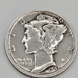 1943-S Mercury Head Dime