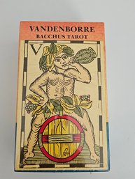NIB - Vandenborre Bacchus Tarot Card Deck - Belgium
