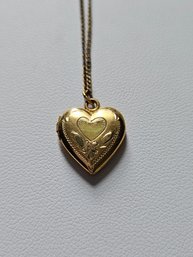 Kiddie Kraft 1/20 12k GF Heart Locket Necklace