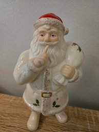 Lenox China Shh Santa 7.5 In. Figurine NWT