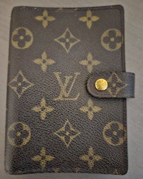 Vintage Louis Vuitton 3 X 5 Leather Note Book