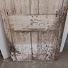 Early 1800s Six-Panel Door, Original Paint/ Finish, Mortised & Pegged Construction, 69x 34' Wide