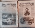 10 Antique Newspapers 1862, Civil War, Current Events,  Etc, 'Harper's Weekly'  , Complete Issues, No Odors